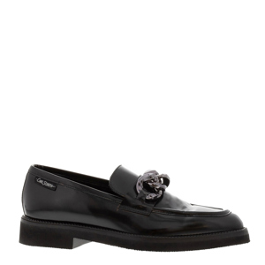Carl Scarpa Elsinore Black Leather Loafers